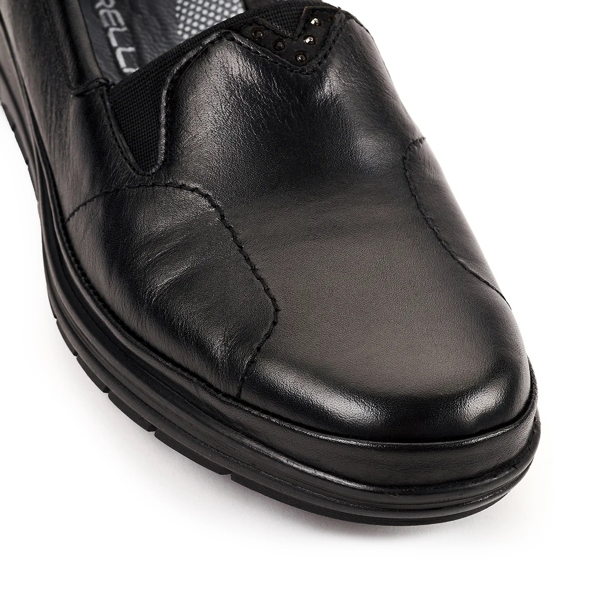 Forelli NINA 25115-H Siyah Kadın Comfort Ayakkabı