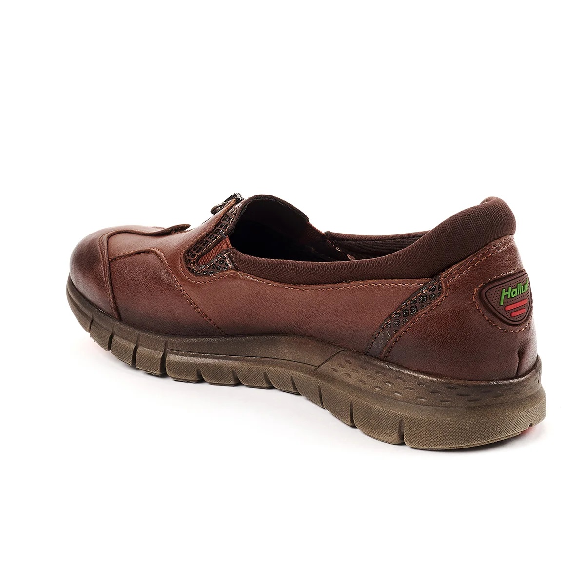 Forelli 29444-G Taba Kadın Günlük Deri Comfort Ayakkabı